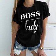 Summer Fashion Casual Letter Printed T-shirt Tops